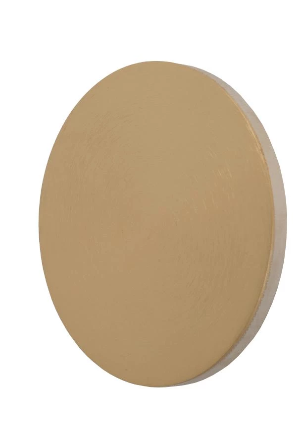 Lucide EKLYPS LED - Applique murale - Ø 15 cm - LED - 1x7W 3000K - Or Mat / Laiton - éteint